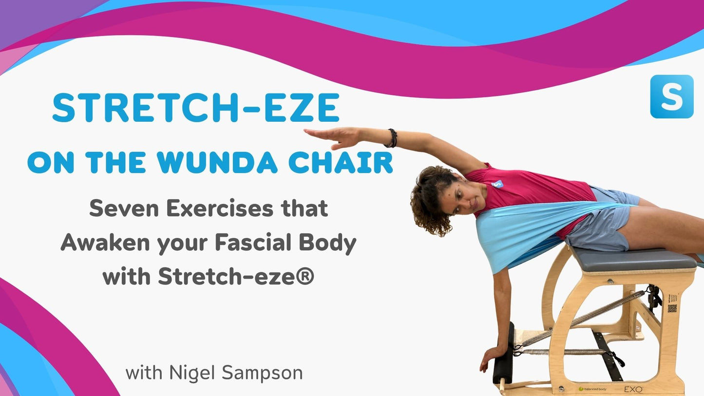 Stretch-eze on the Wunda Chair
